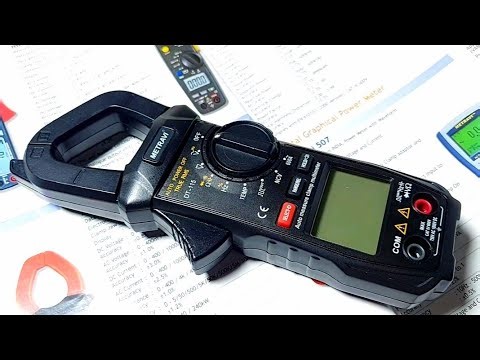 Testing of Square Wave Generator on METRAVI DT-115 Clamp Meter
