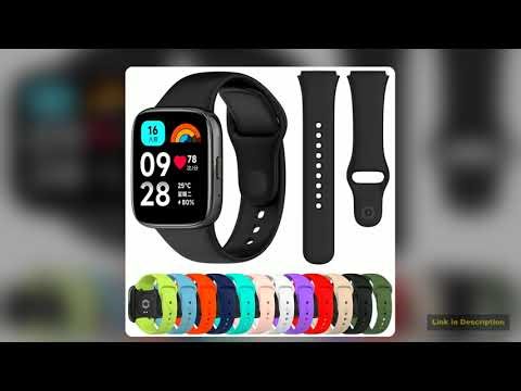 Soft Official Silicone Strap For Xiaomi Redmi Watch 3 Active Sports Bracelet Wristband For Redmi Wa