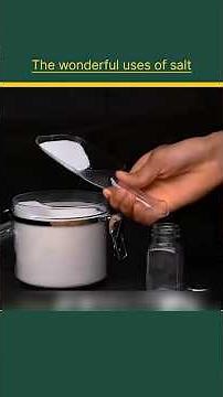 5 Mind-Blowing Salt Hacks You'll Wish You Knew Sooner! 🤯 #secrethacks #lifehacks #tipsntricks #food