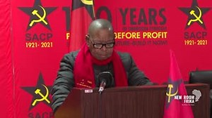 1.7K views · 12 reactions | Blade Nzimande says during the mass #looting there were ugly acts of criminal vigilantism, such as the one in #Phoenix which he says was carried out by some criminals in the Indian community. "It would be reckless of us to go an condemn the entire Indian community" #SACP | Newzroom Afrika | Facebook
