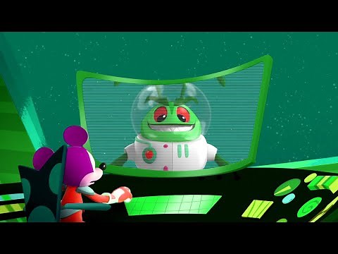 Mickey Mouse Discovers Aliens on Mars 👽🛸/SB Klasky Csupo 2001 Effects
