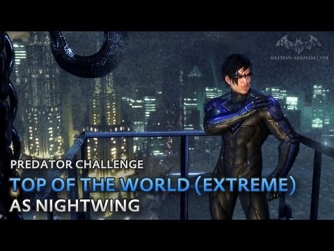 Batman: Arkham City - Top of the World (Extreme) [as Nightwing] - Predator Challenge