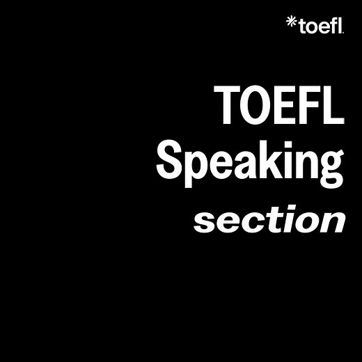 Prep for TOEFL by learning more about the Speaking section. You’ll complete 4 tasks in 16 minutes. Before each response, you’ll have 15-30 seconds of preparation time, then 45-60 seconds to give your response. Learn more about TOEFL’s content and access prep materials: https://bit.ly/3z9BXtb | TOEFL