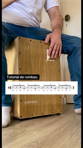 Hispana Percusión on Instagram: "Tutoríal de rumba flamenca en cajón, ya conocías éste ritmo? Flamenco rumba tutorial on cajón, did you know this rhythm? #percusion #flamenco #rumba"