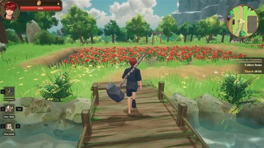 Check out this Stardew Valley-inspired fantasy-style simulator Tales of Seikyu, where you need to restore an old, rundown inn to its former glory, making friends or romantic relationships along the way. Learn more about the game: https://80.lv/articles/check-out-a-stardew-valley-inspired-fantasy-style-life-sim-rpg/ | 80 Level