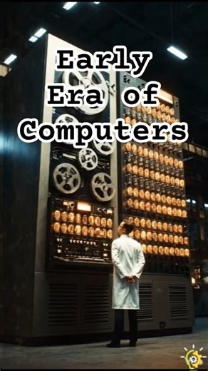 Early Era of Computers - Evolution 🧐 #facts #ai #technology