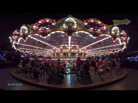 Kennywood Park Holiday Lights - Merry-Go-Round 2016
