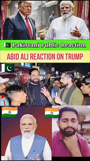 "Trump Par Abid Ali Ka Zabardast Reaction 🤯 | Pakistani Reaction" | Indian smaj