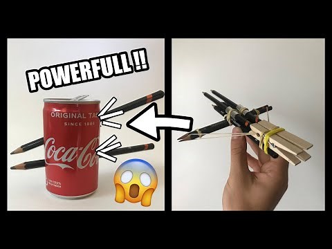 How To Make A Double Automatic Pencil Shooter | EASY tutorial