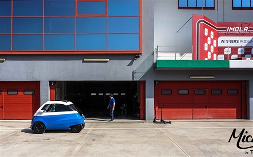 Microlino by Tazzari EV - Electric Vehicle Braking Test