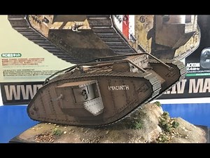 Building the New Tamiya RC 1/35 Mk IV male Tank