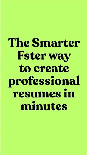 I Wasted 4 Hours Fixing My Resume — Then I Found a 2-Minute Way