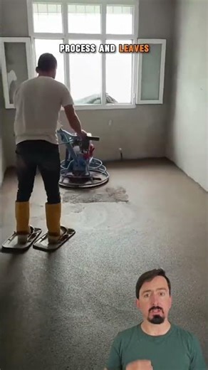 A different machine for cementing floors.