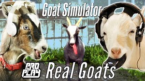 439K views · 417 reactions | Professional goats Pippin and Spanky see if their real life skills translate in Goat Simulator! | BuzzFeed Multiplayer | Facebook