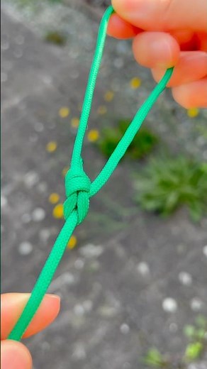 Simple and Practical Basic Knot|Easy Knot you can tie when you don't know how to tie knots!#knot