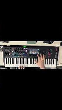 Yamaha MODX M - Living on a Prayer (primeiras performances)