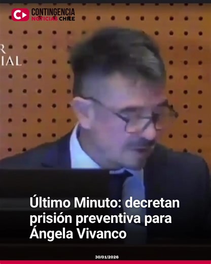 Prisión preventiva para Ángela Vivanco por corrupción