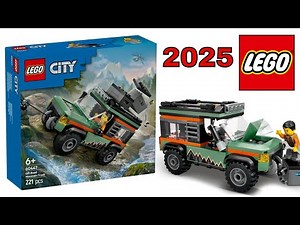 LEGO 60447 City Off-Road 4x4 Mountain Truck Speed Build Review