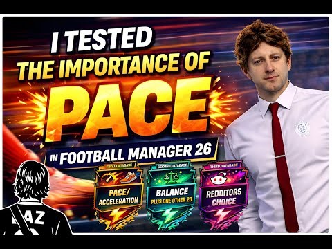 I Tested The Importance Of Pace In Football Manager 26