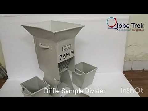 Video Demonstration of Riffle Boxes (Sample Splitters) after manufacturing by Globetrek Engineering