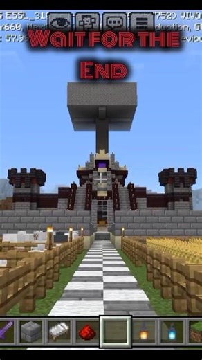 blowing Techno gamerz castle 🤯 #minecraft #gaming #minecraftpe #technogamerz