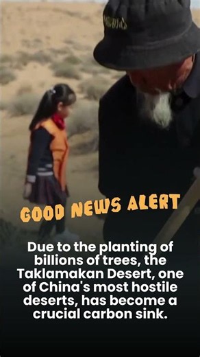 Good News Alert! Taklamakan Desert Transformed