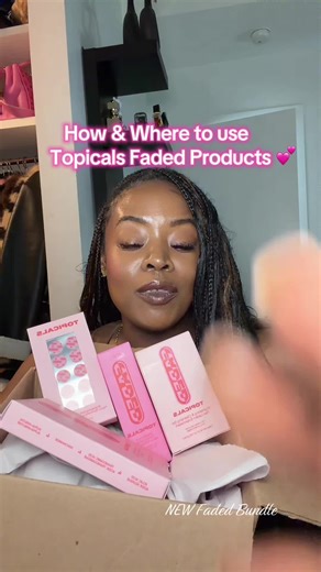 This kit from @TOPICALS has full size products to tackle dark spots & hyperpigmentation #topicals #topicalsfaded #fadedarkspots