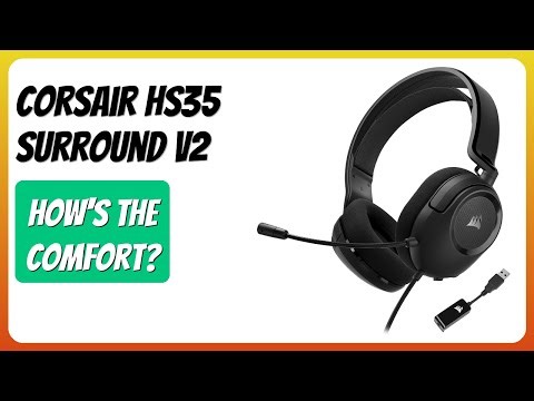 REVIEW (2025): Corsair HS35 Surround v2. Features.