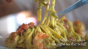 Finish off the day with a dish that speaks straight to the soul! Creamy tagliatelle with zucchini, shrimp and coriander sauce! 😍 Call us now to reserve your table for the most wonderful dining experience! 📞22 263777 #BarriqueCy | Barrique Wine & Deli