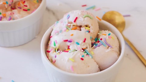 Birthday Cake Batter Ice Cream Recipe
