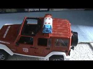 Bruder Jeep Wrangler Fire Engine