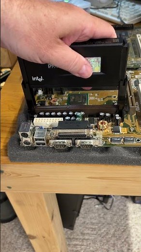 Lock and Load Pentium II CPU! #shorts