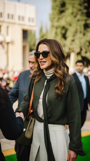 Queen Rania visits the University of Jordan and participates in the Royal Health Awareness Society’s 20th anniversary event | Queen Rania Fans