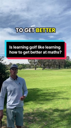 You’d never sit down in a maths exam thinking “if the answer isn’t 8, 3x 7 or 4c I am cooked”. Same in golf, you can’t expect to have the answers before you go and play, practice solving problems, it will help you more than a rigid set of new swing positions #golf #golfimprovement #golfcoaching #golfcoach