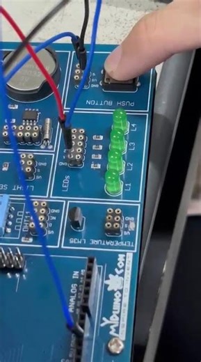 Push Button Arduino IDE #arduino #arduinoide #arduinoproject