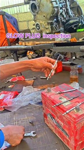 Car Glow PLUG Testing | heater Plug check Automotive Technician Nepal #glowplug #mechaniclife #car
