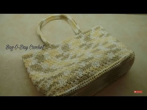 Easy Crochet Beach Bag | Crochet Summer Bag | Bagoday Crochet Tutorial