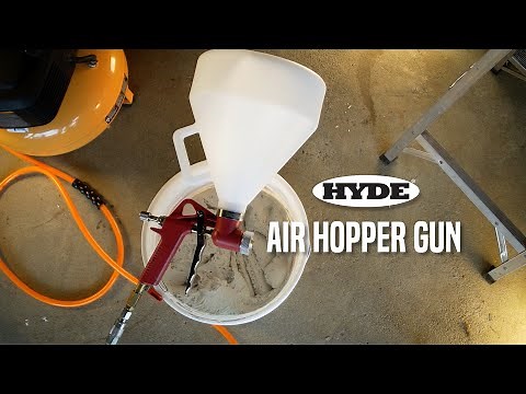 HYDE Air Texture Hopper Gun (09980)