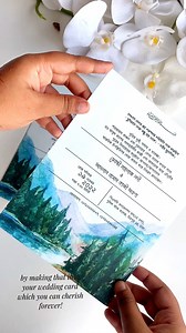 Step into a fairytale. ✨ Our bespoke invitation boxes are a magical preview of your special day ✨ #WeddingDetails #WeddingStationery #SophisticatedInvitations | Save The Date