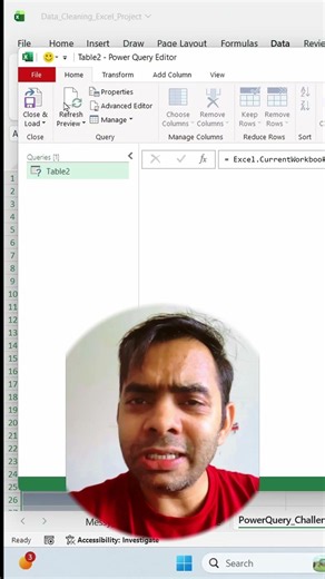 Split Data into multiple columns #excel #exceltips