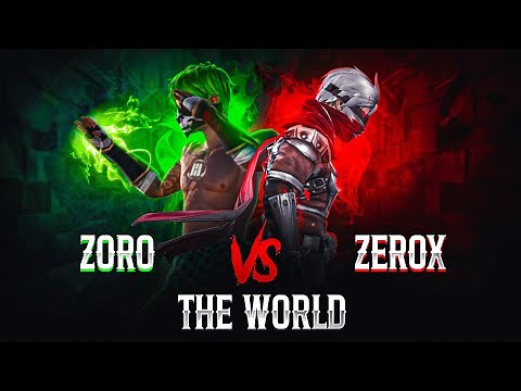 ZEROX FF & ZORO FF vs THE WORLD🌎