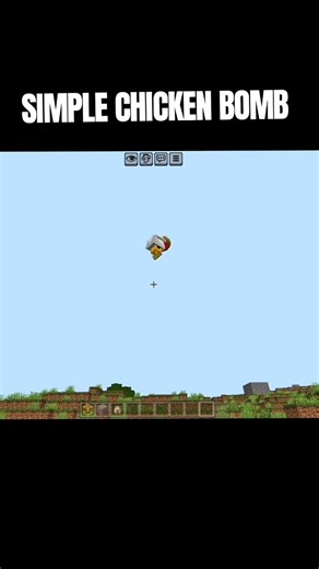 chicke bomb 🐓 #zaralarsson #minecraft #gaming #trend