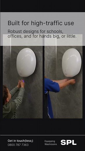 Hand Dryers Built To Last | Fast & Hygienic Solutions