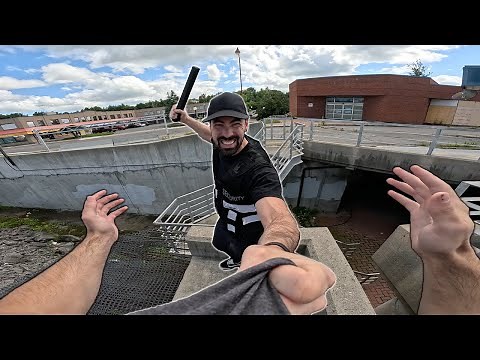 Parkour Escape From Police POV
