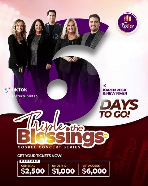 Unforgettable Evening of Praise with the Foster Triplets