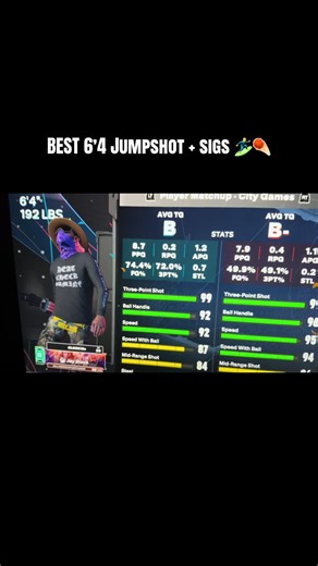 best 6’4 guard build 2k26 ☄️#fyp #nba2k #bestguard #4u #makemefamous | 2k Build