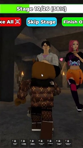 MIRA AND JINU VS RUMI PRISON RUN OBBY ROBLOX