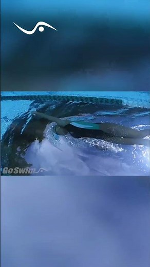 Swim Faster: Unlock Secret Head Position Technique Using Mirrors! #shorts