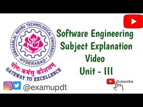 Software Engineering Full Subject Explanation Video | UNIT - III | Computer Science Engineering