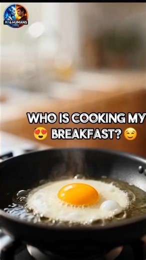 Who’s Cooking My Breakfast? 🤖 Robot Chef in Action,Robot Chef Cooking?Entertainment video#ai #short